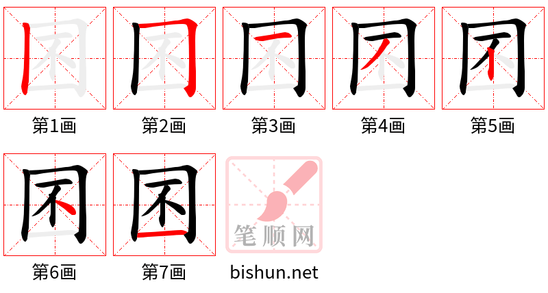 囨 笔顺规范